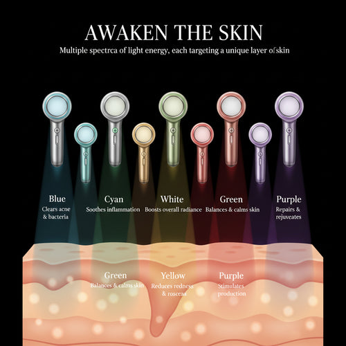 Wireless LED Mask 7 Color LED Face Mask Photon Skin Firming Anti Aging Rejuvenation Beauty Mask Machine