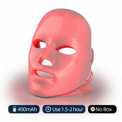 Wireless LED Mask 7 Color LED Face Mask Photon Skin Firming Anti Aging Rejuvenation Beauty Mask Machine